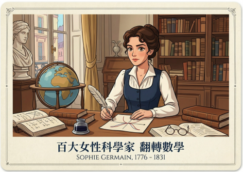 女性科學家－索菲·熱爾曼（Sophie Germain）